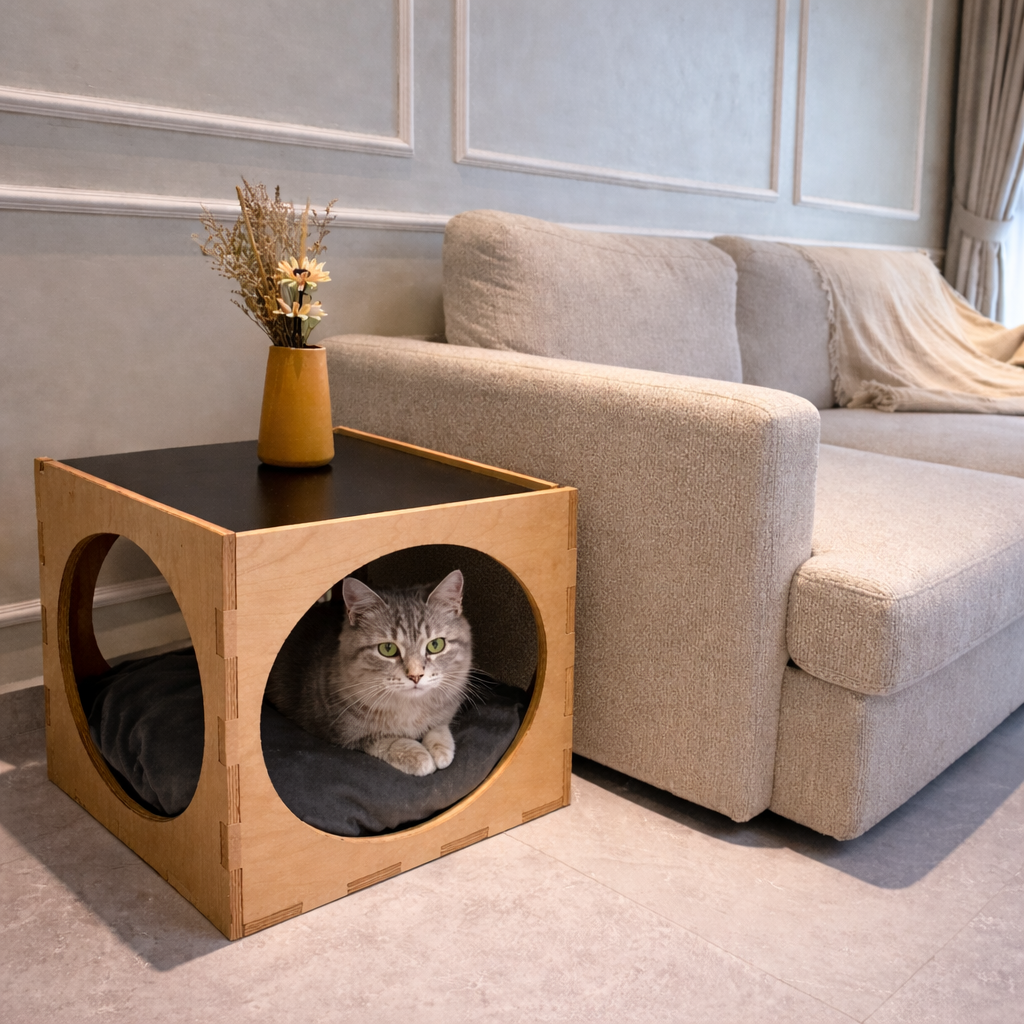 Cozy Cube Pet Table